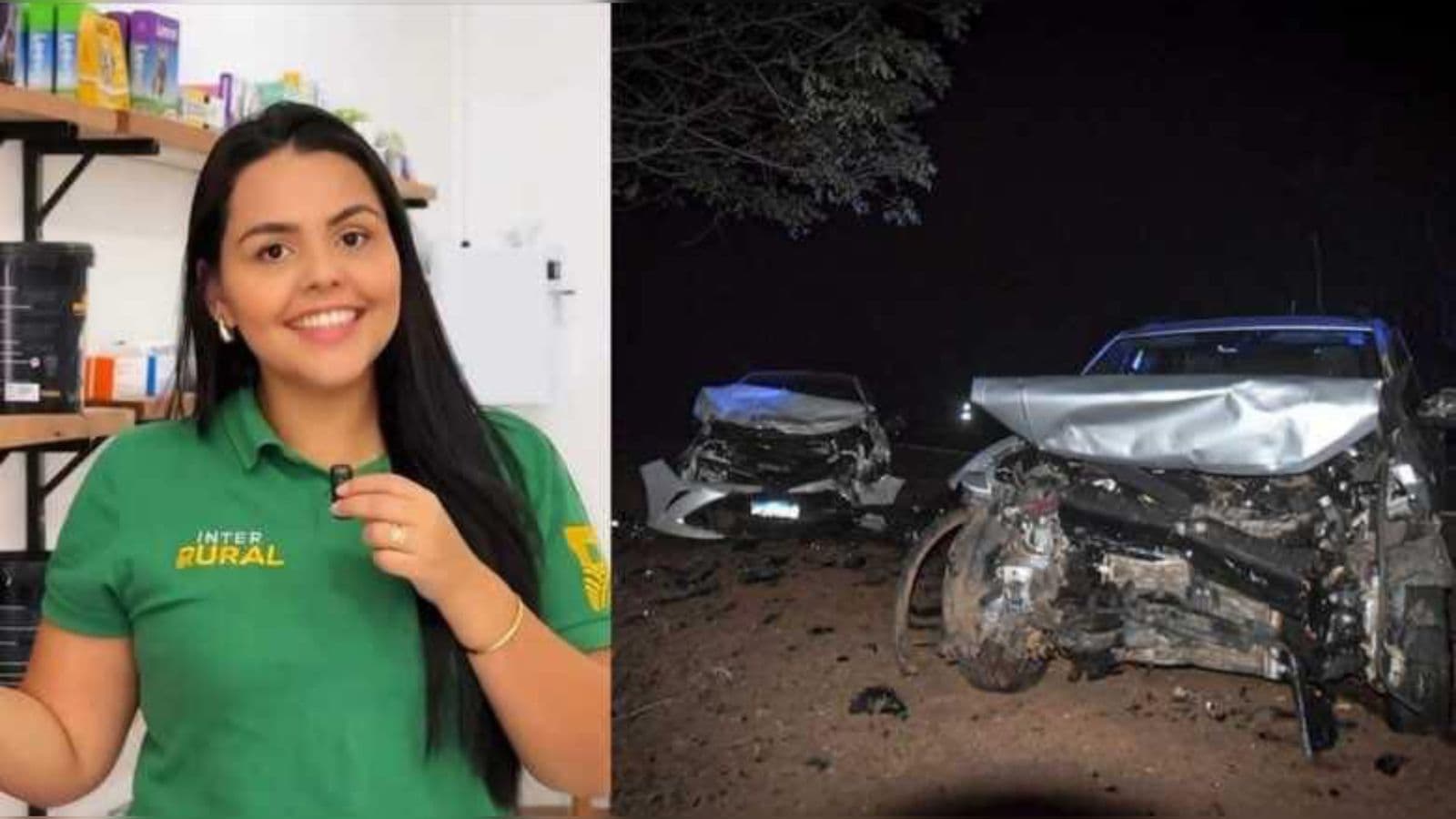 Jovem catarinense morre em grave acidente no Mato Grosso do Sul