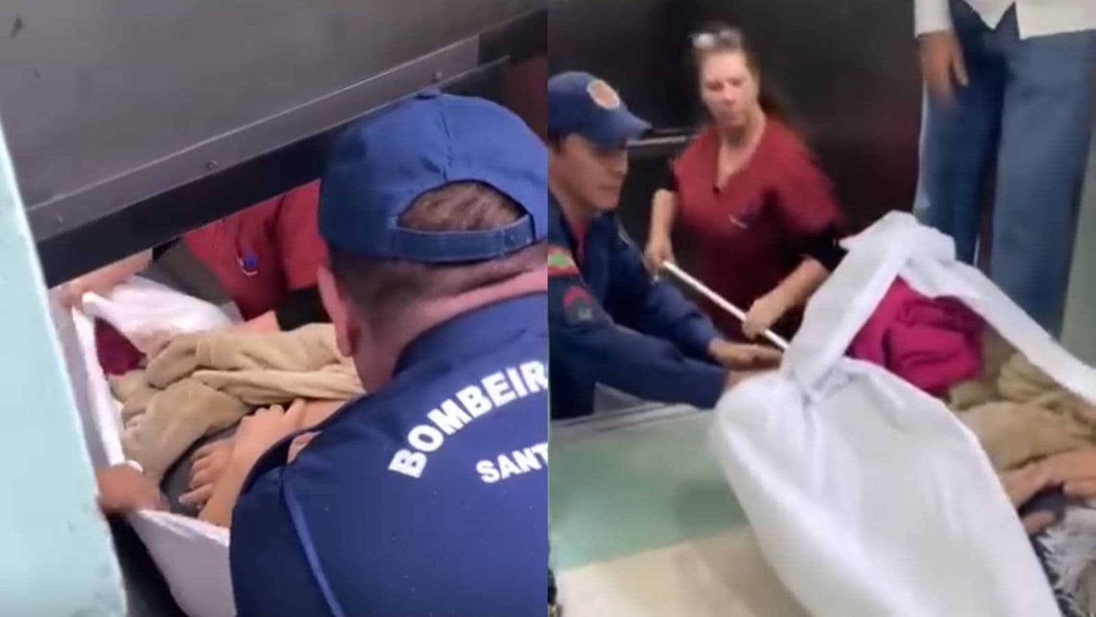 Pacientes e enfermeira ficam presos em elevador em Florianópolis: “desesperador”
