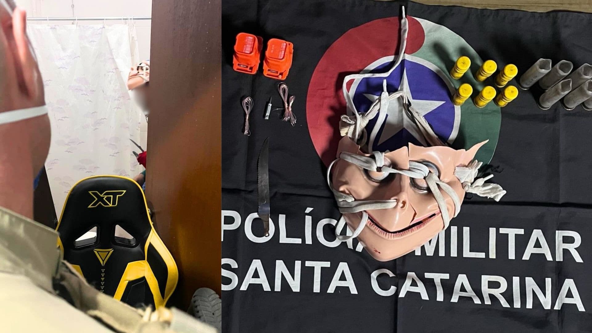 TIJUCAS: Jovem que já tentou matar o próprio pai ameaça explodir casa e ataca policiais