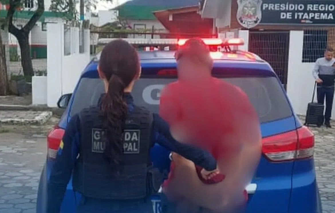 Foragido por furto no Paraná é preso em Itapema