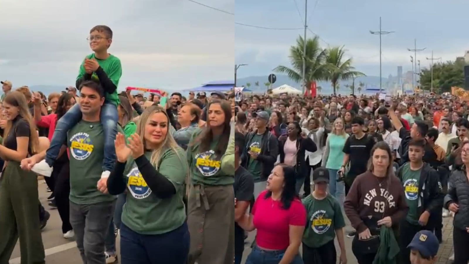 “Itapema é do Senhor Jesus”, prefeito Xepa inicia Marcha para Jesus neste sábado