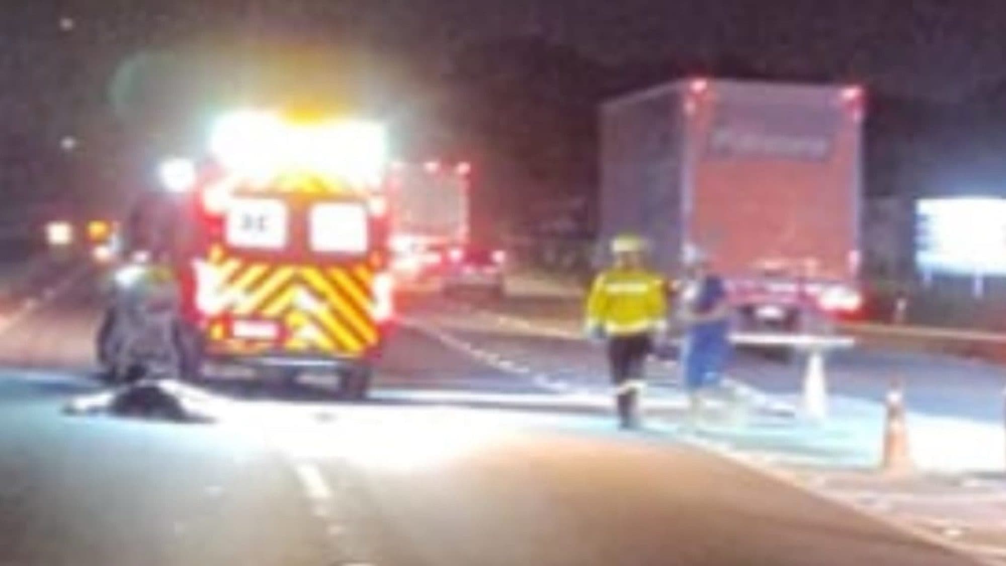 Idosa de 75 anos morre atropelada na BR-470 em Gaspar