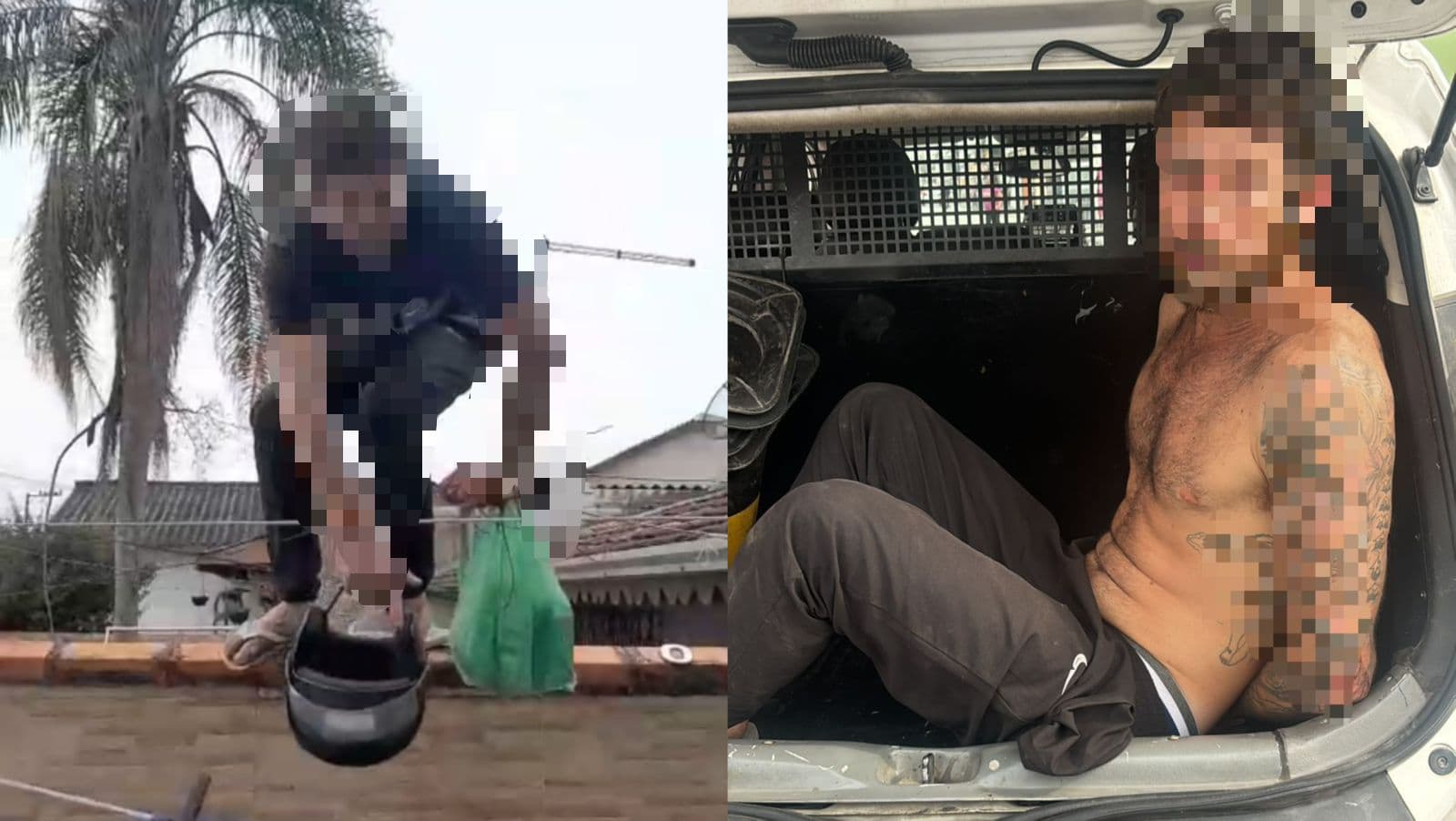 “Dinheiro é mato”: Ladrão manda mensagem para pastor durante fuga em SC