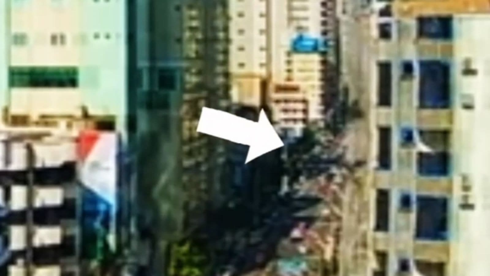 Vídeo mostrada momento que trabalhador cai de prédio em Itapema