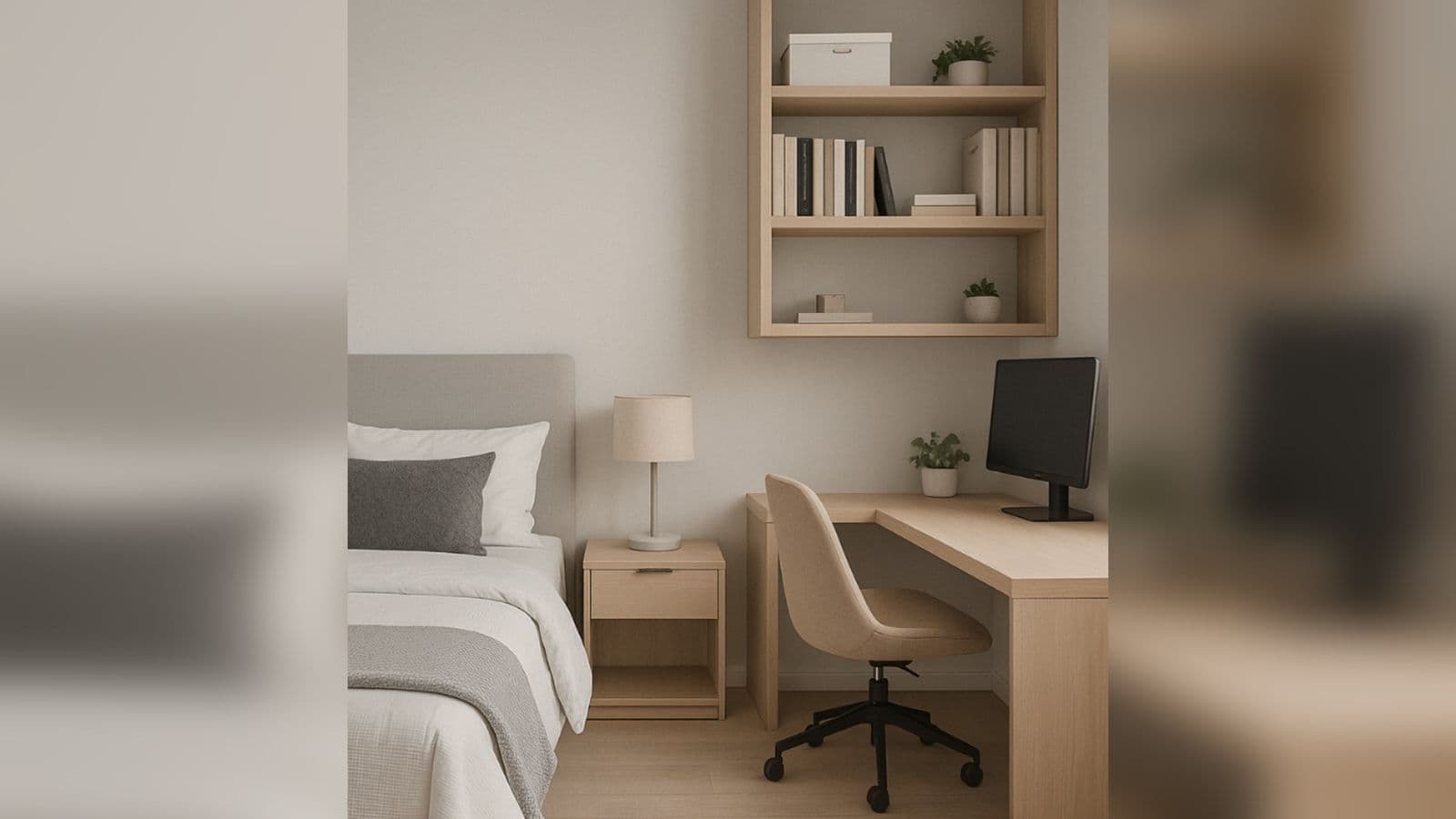 Como decorar quarto com escritório | Setin Incorporadora
