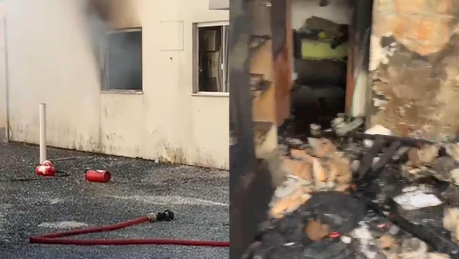 Incêndio destrói apartamento em Bombinhas e mobiliza bombeiros