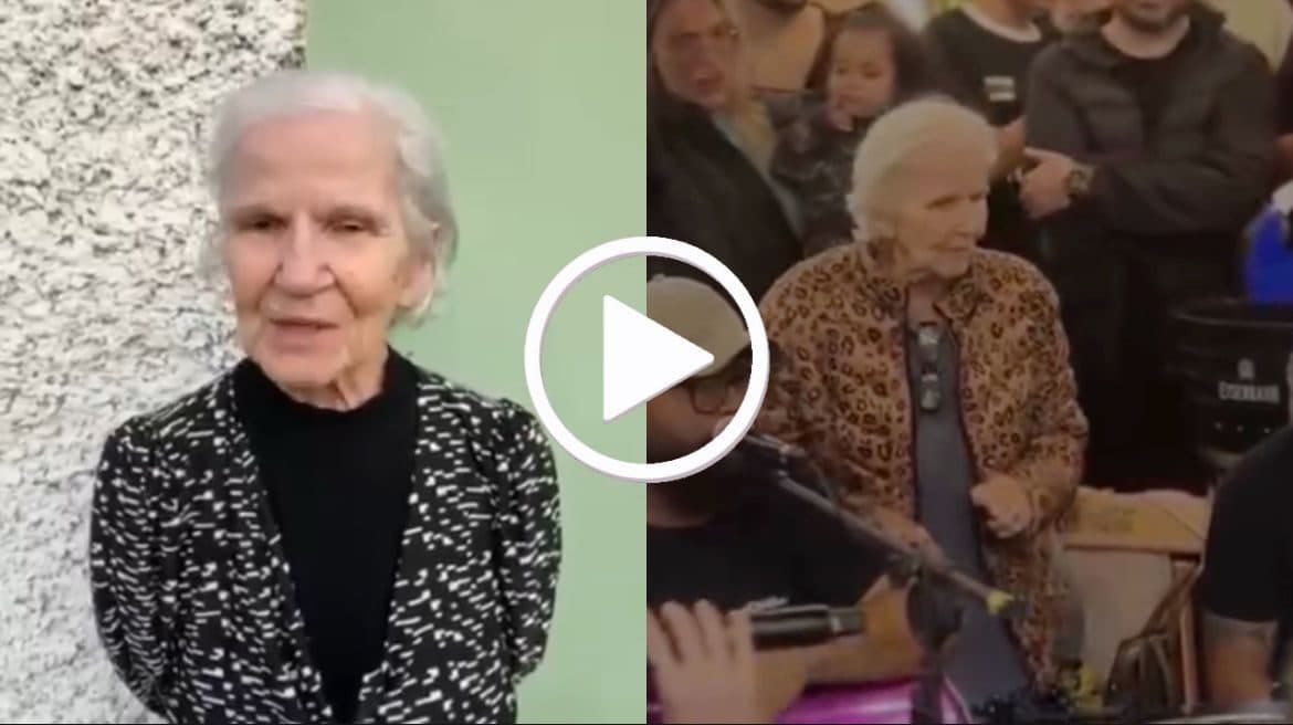 Vídeo de idosa dançando pagode em Floripa viraliza: “Se for esperar pra ser feliz, a gente morre”