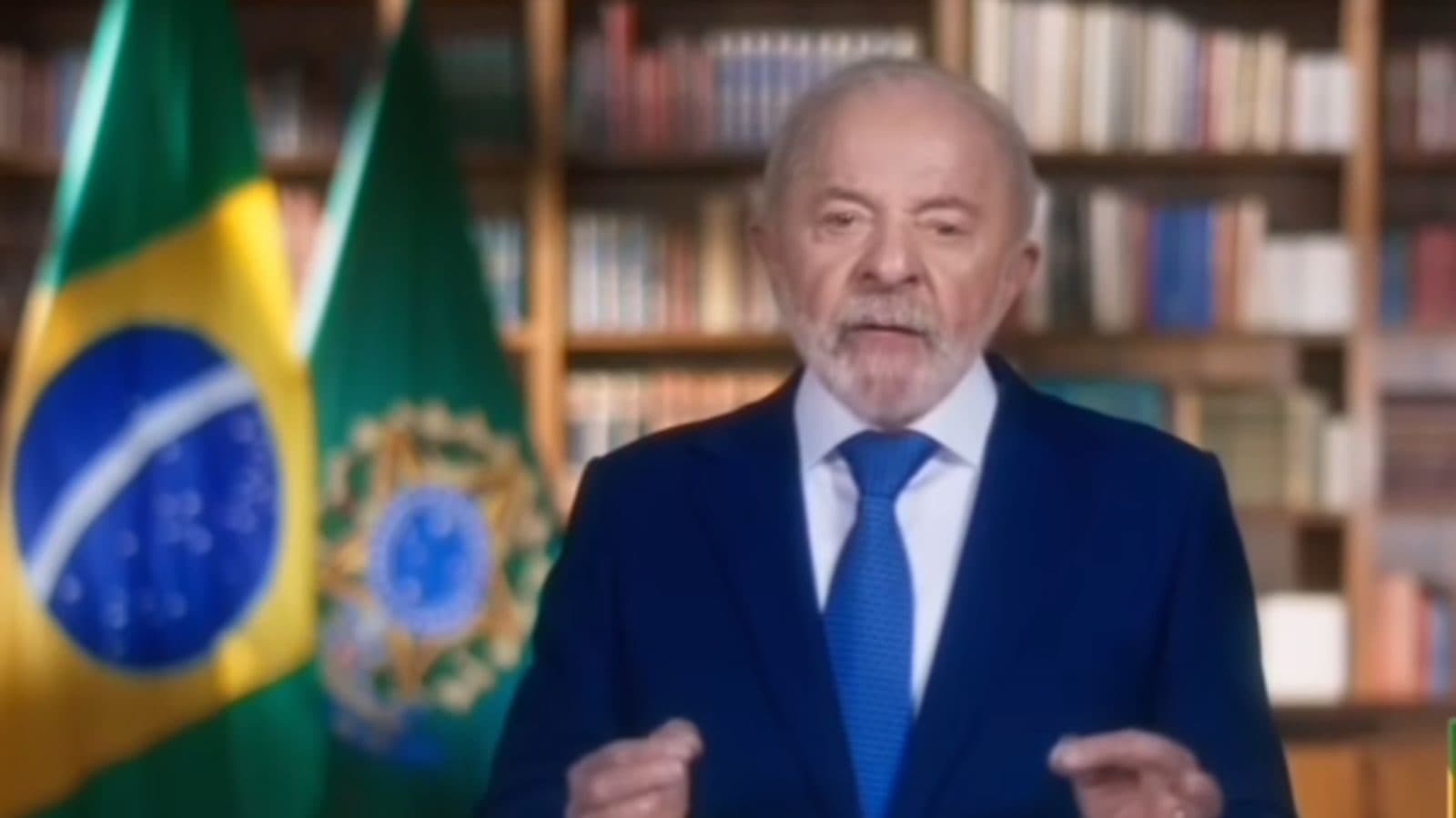 “Brasil não aceitará chantagem dos EUA”, diz Lula em rede nacional