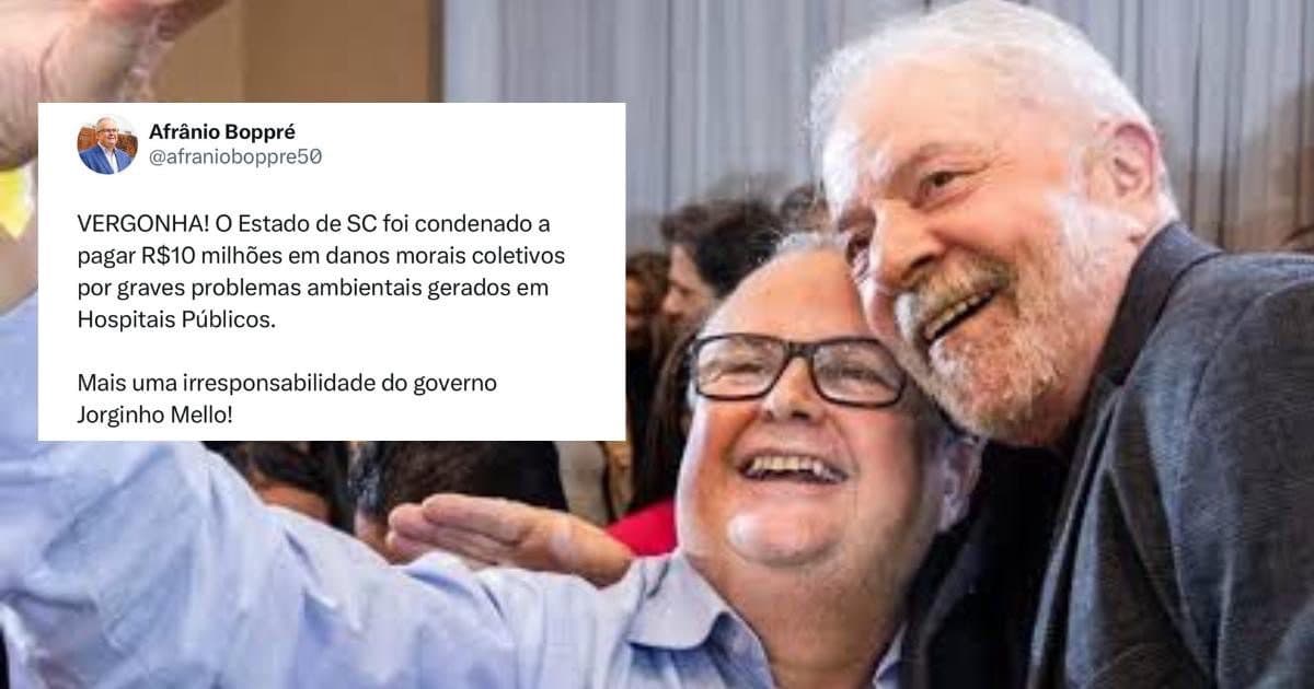 PSOL distorce decisão judicial pra atacar Jorginho e fortalecer projeto lulista em SC