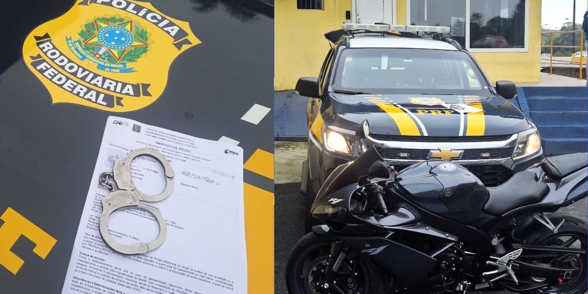 Pilotava como se fosse livre: homem condenado por homicídio é preso na BR-101 em SC