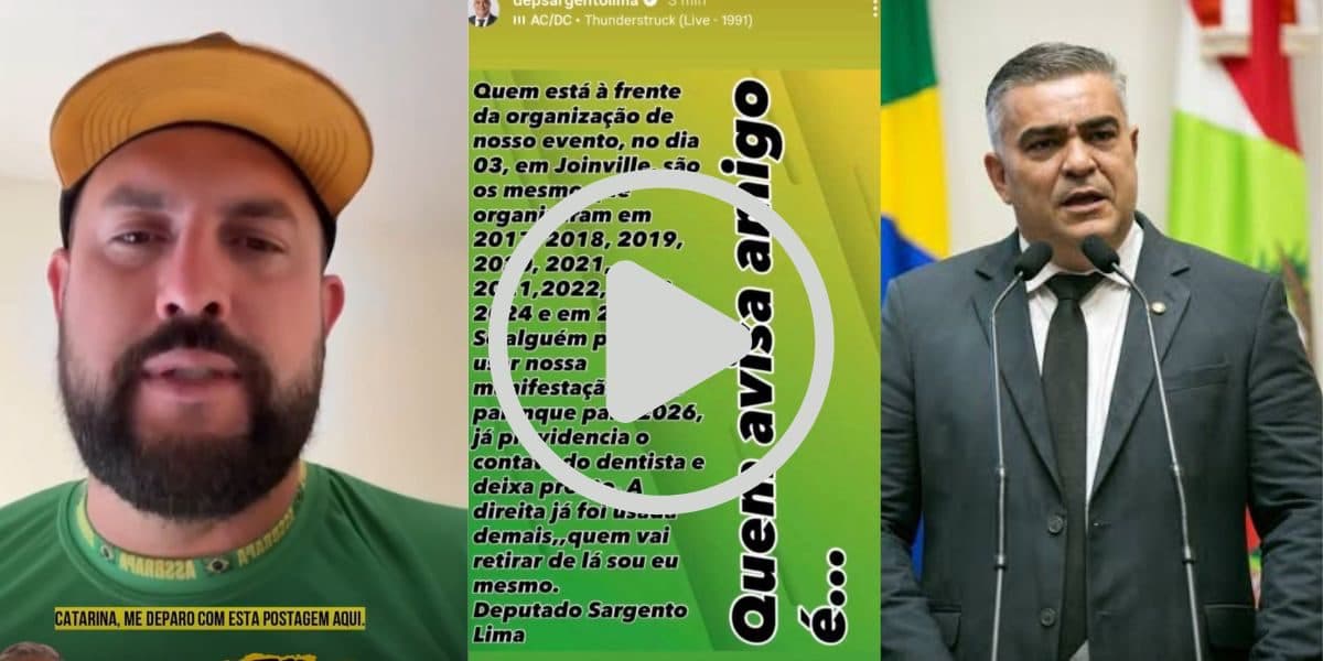 “Soco na boca”: deputados bolsonaristas de SC trocam farpas nas redes sociais