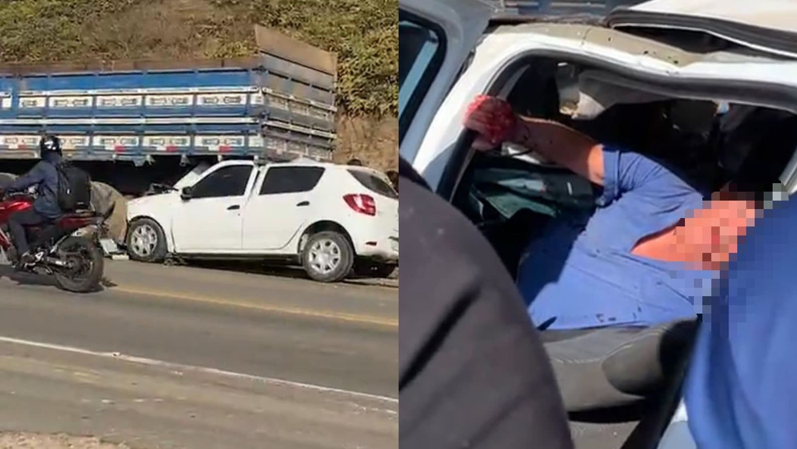 “Nasceu de novo”: filha diz que idoso dirigia a menos de 20 km/h na SC-410 em Tijucas