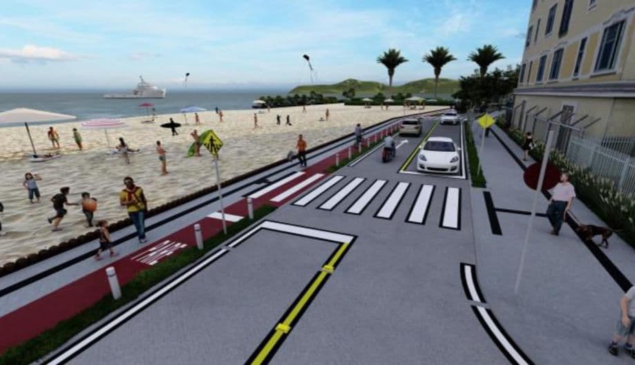 Orla de Itapema começa a ser transformada para receber Pier com Roda-Gigante e rooftop