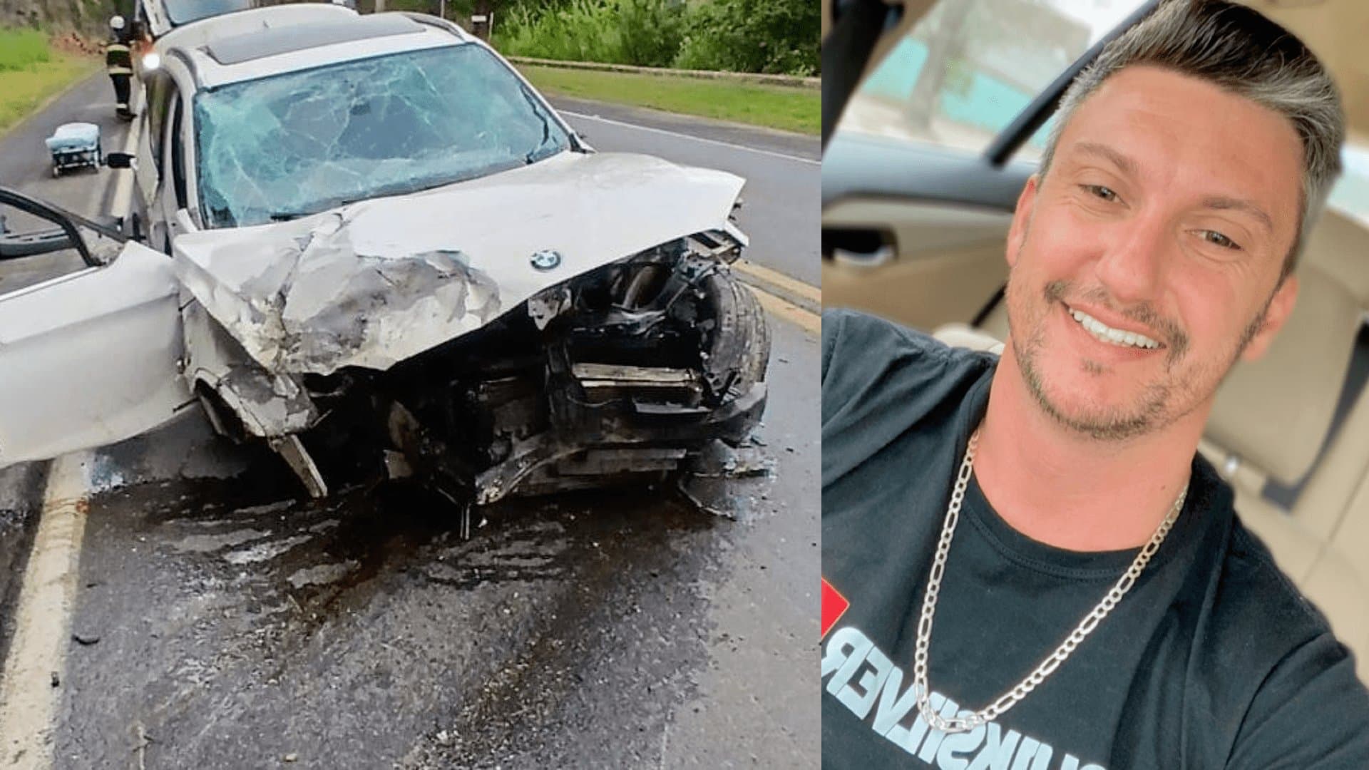 Influenciador “Seco Batateiro” morre em grave acidente na BR-470 em SC