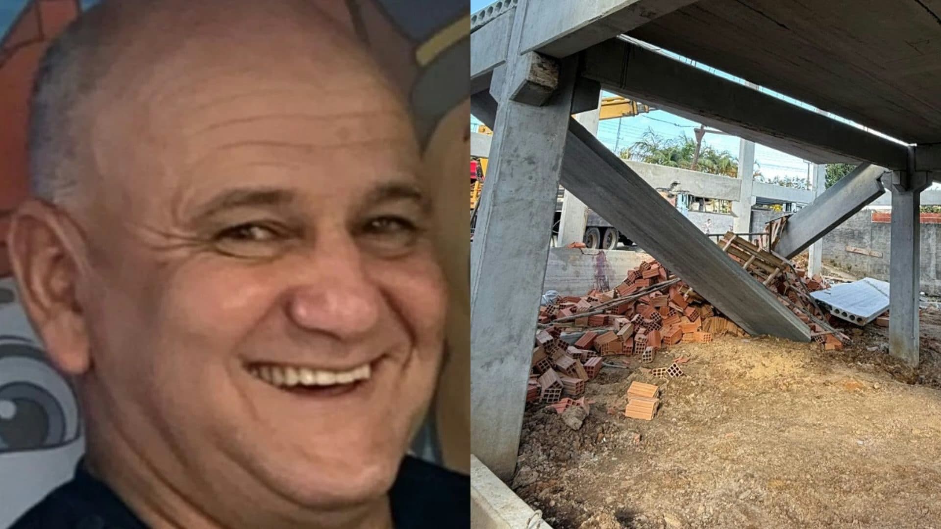 Desabamento em obra mata trabalhador soterrado em Criciúma
