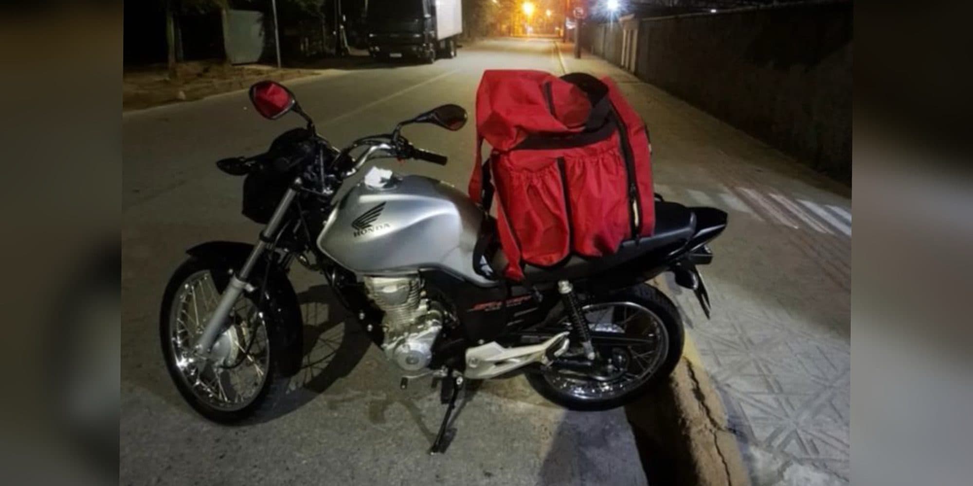 Moto é furtada no bairro Universitário, em Tijucas