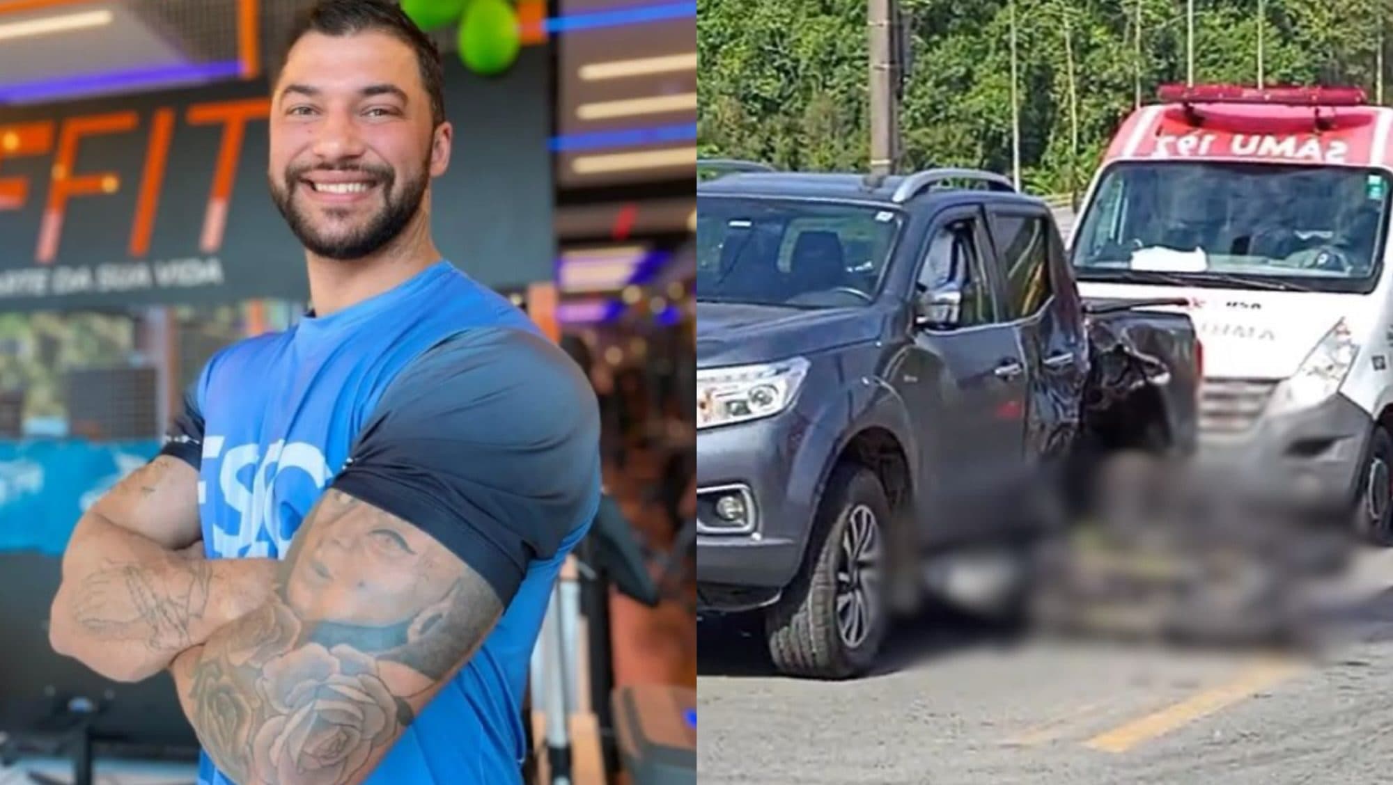 Personal morre em acidente de moto na BR-101 horas depois de dar aula a alunos