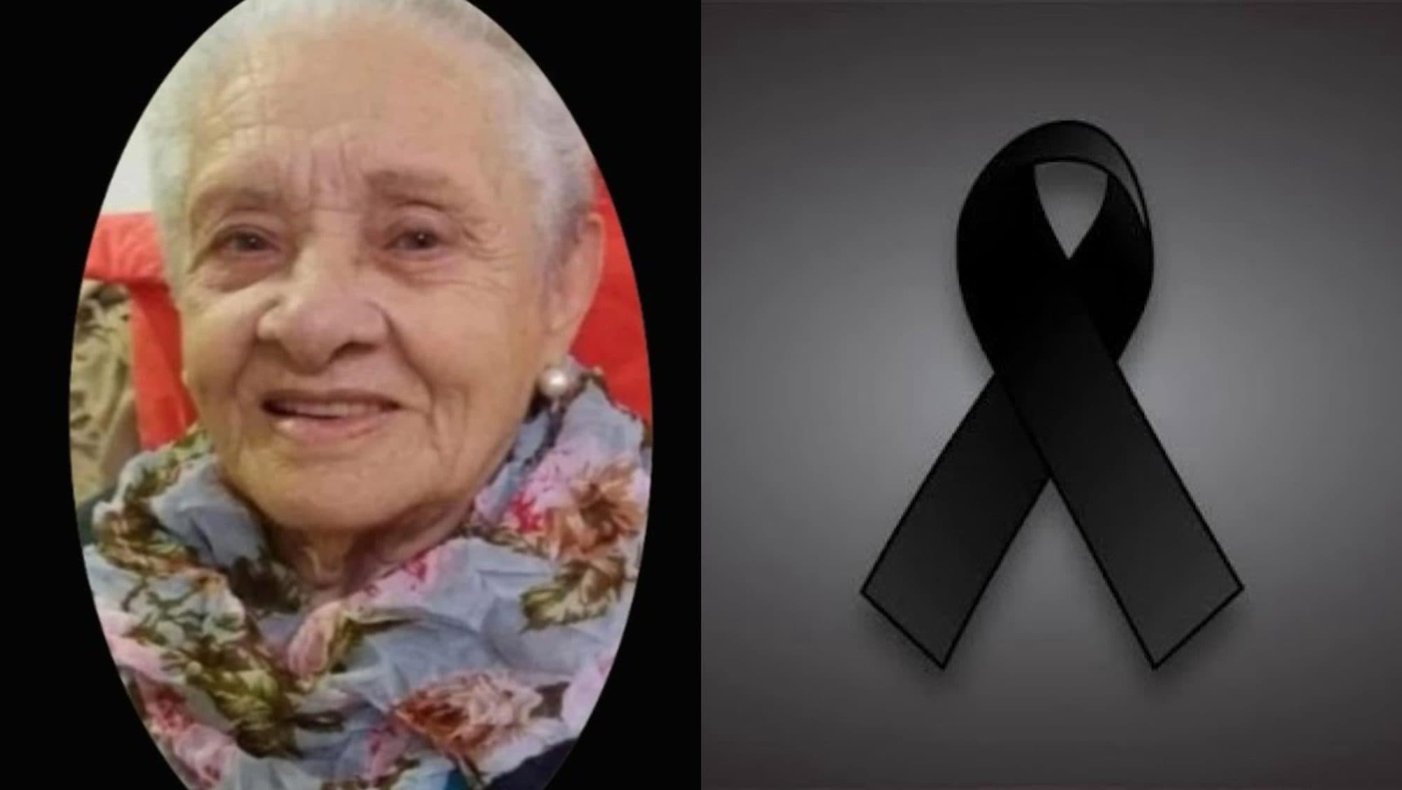 Nota de falecimento de Amalia de Oliveira Lemos