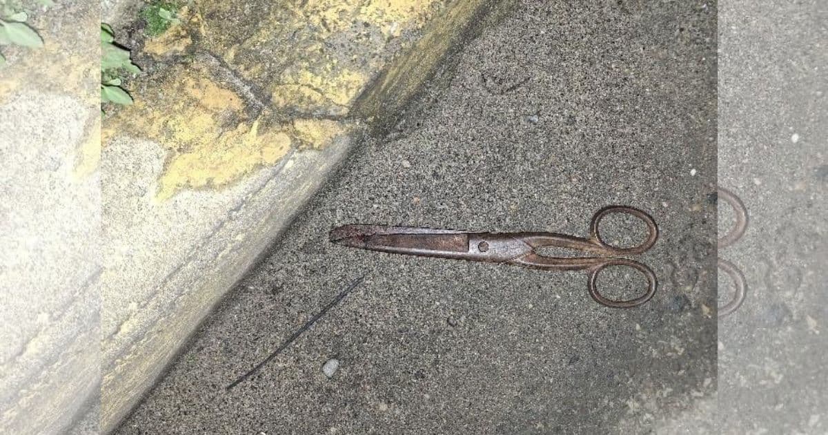 Ladrão tenta roubar pedestre com tesoura e acaba linchado pela população em SC