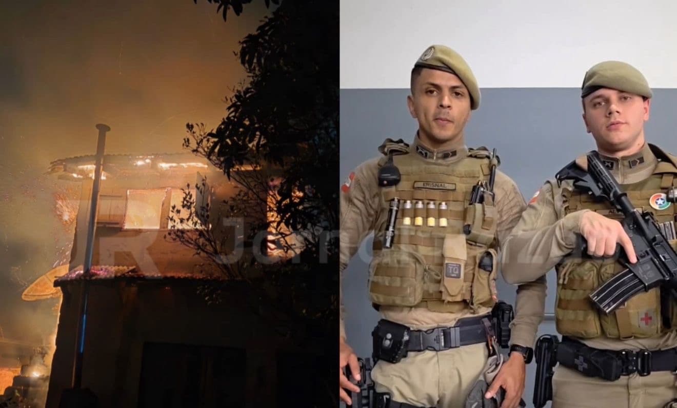 “Ele beijou os filhos antes de tocar fogo na casa”: homem com histórico de estupro é preso e debocha da PMSC