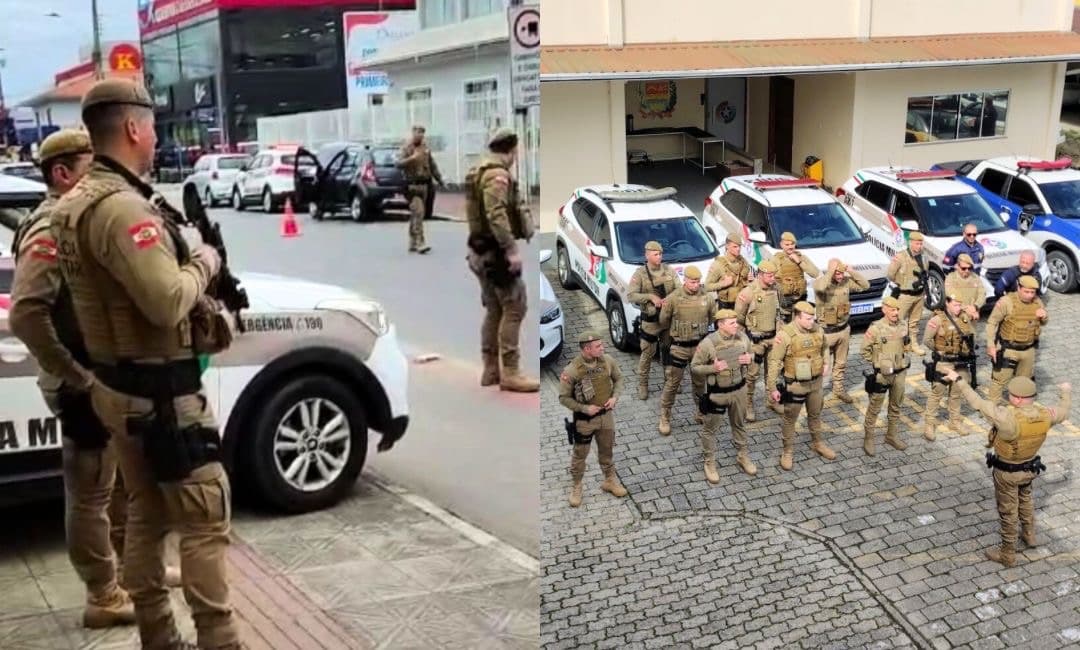 “Não vão se criar em Tijucas”: PMSC e Ditran reforçam a segurança da cidade