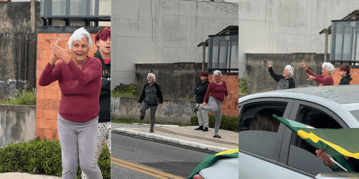 “Bozo na cadeia!”: idosas ironizam manifestantes durante ato contra Lula e STF em SC