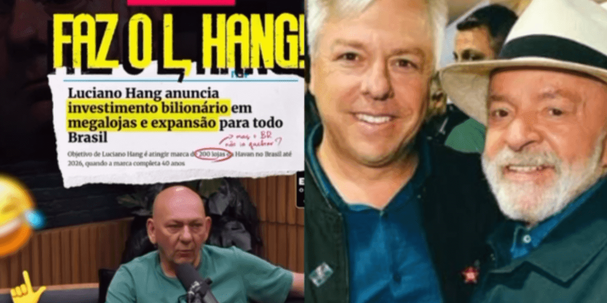 Presidente do PT de SC ironiza Luciano Hang após Havan anunciar abertura de várias lojas: “faz o L”
