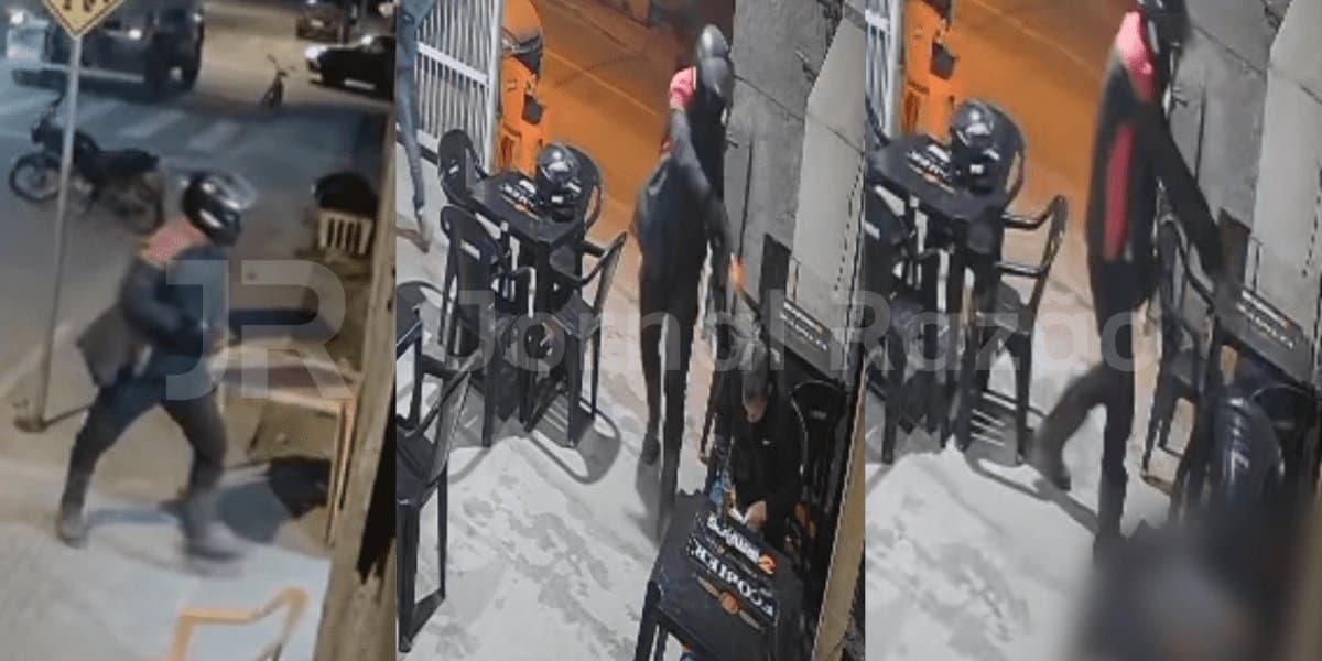 EXCLUSIVO: Câmeras mostram como foi a execução de criminoso em Itapema
