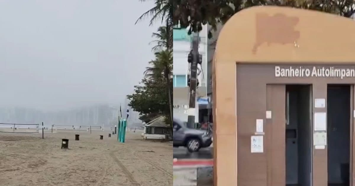 Turista se assusta com “submarino” em Balneário Camboriú e vídeo viraliza