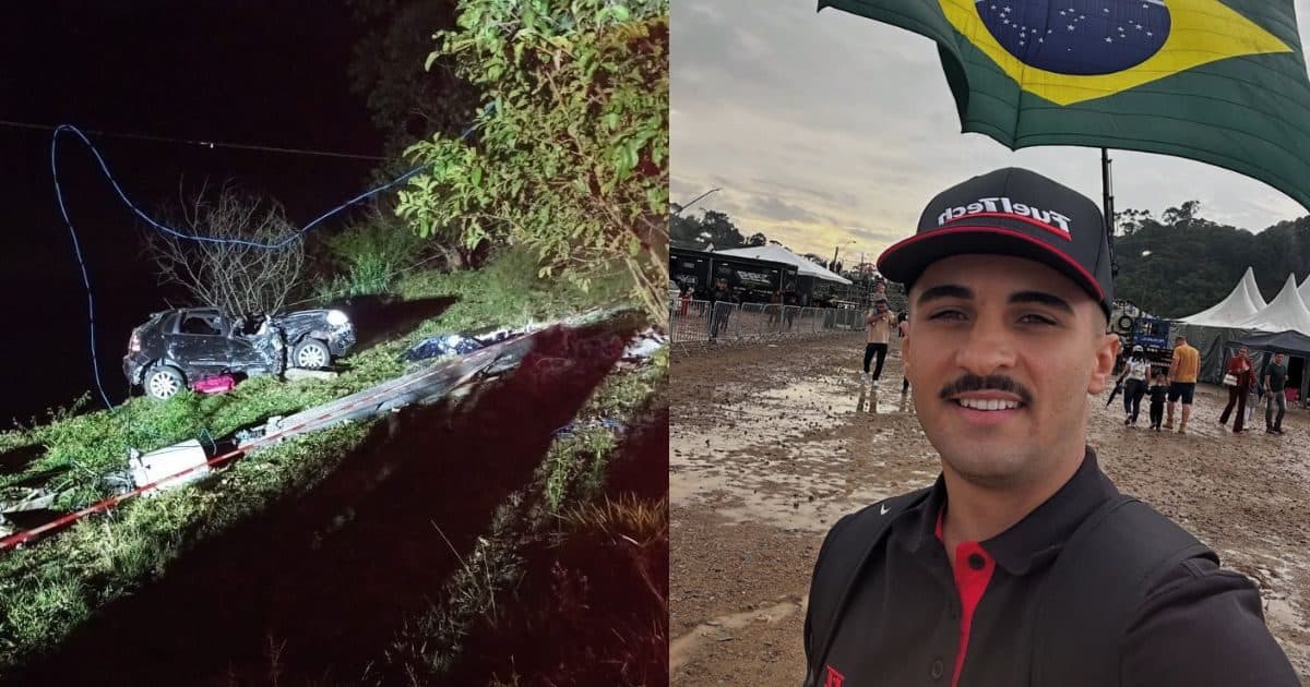 Tragédia no Vale do Rio Tijucas: pai de três crianças morre em grave acidente