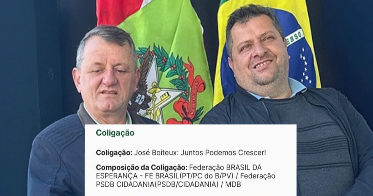 Aliança entre PT e MDB em SC termina com prefeito e vice cassados por compra de votos