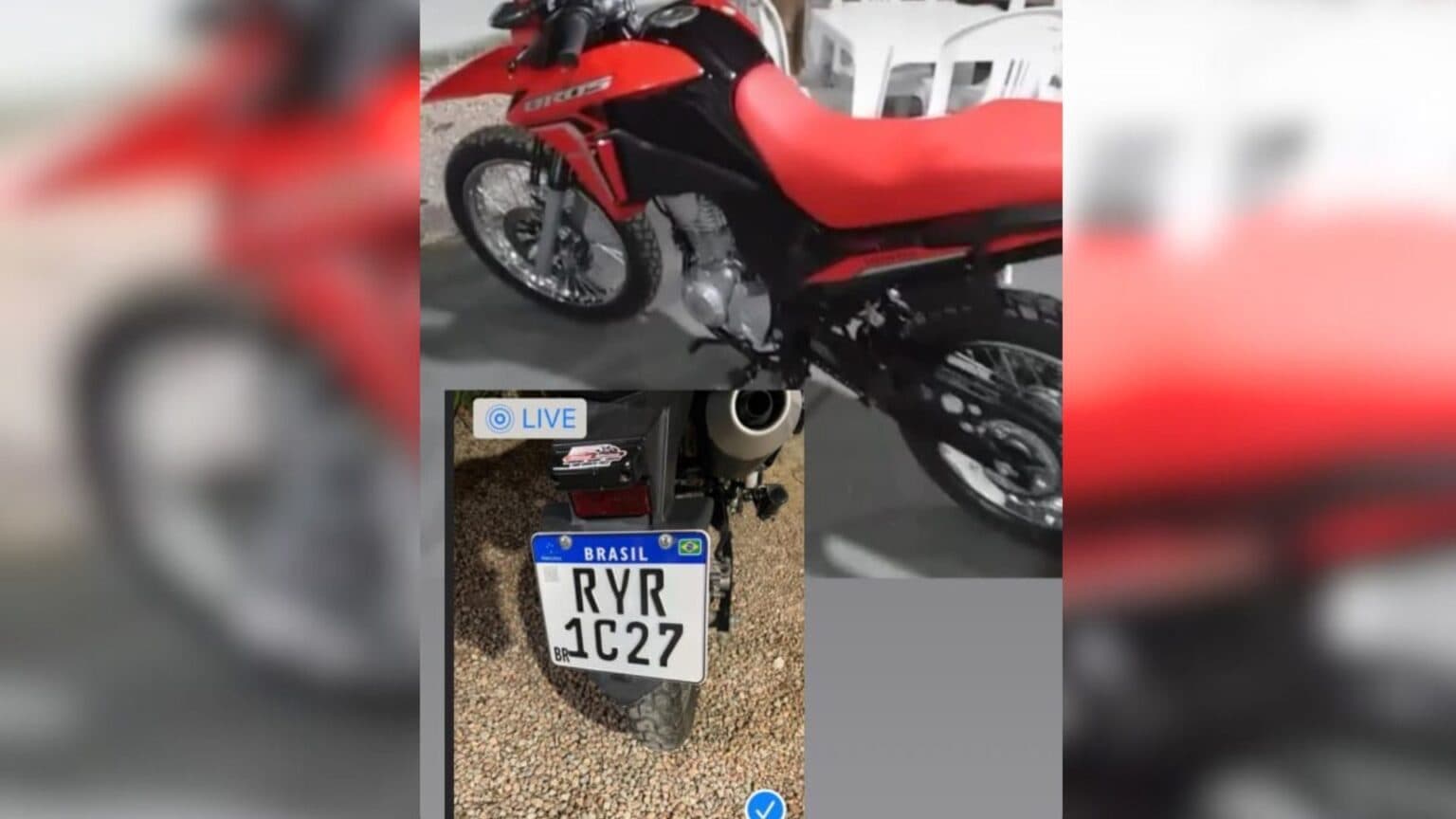 Criminoso foge pela SC-410 após roubar moto de jovem em rodoviária de Canelinha