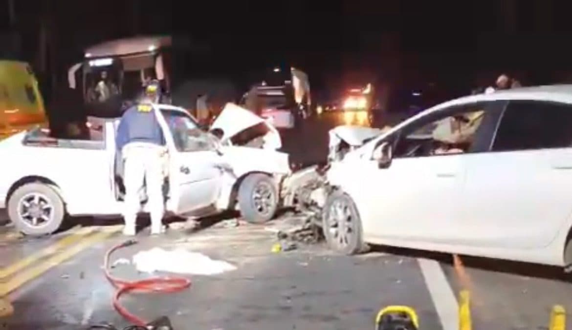 “Não tentou desviar”: vídeo flagra acidente assustador que deixou seis feridos na BR-470 em SC