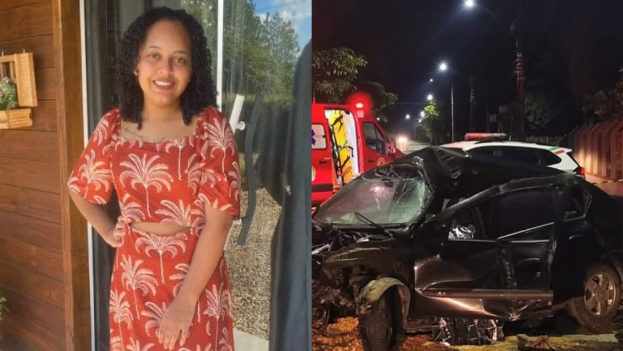 Jovem de 23 anos morre após bater carro em poste em SC