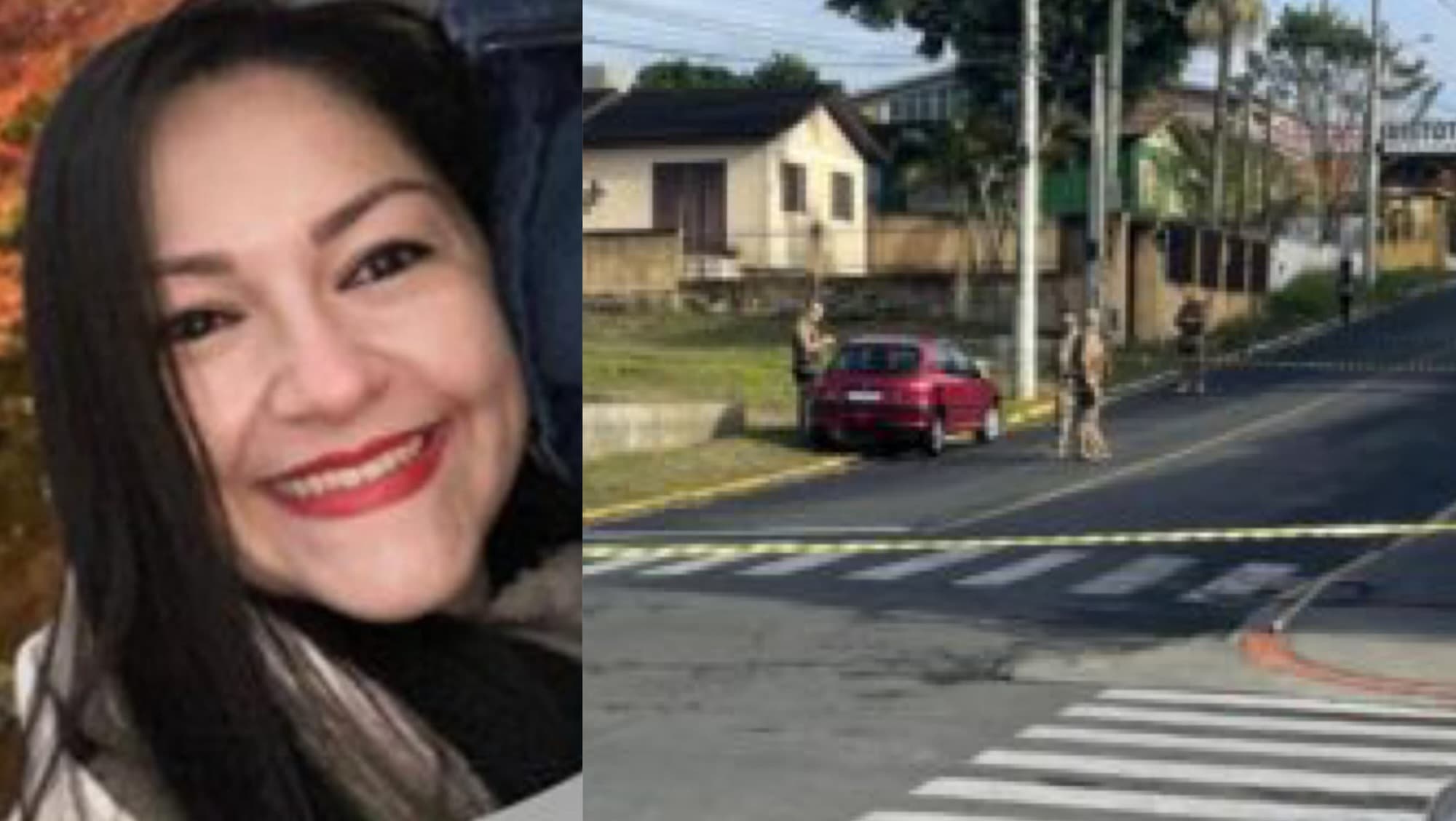 Mãe salva filhos a caminho da escola e morre atropelada por veículo em SC