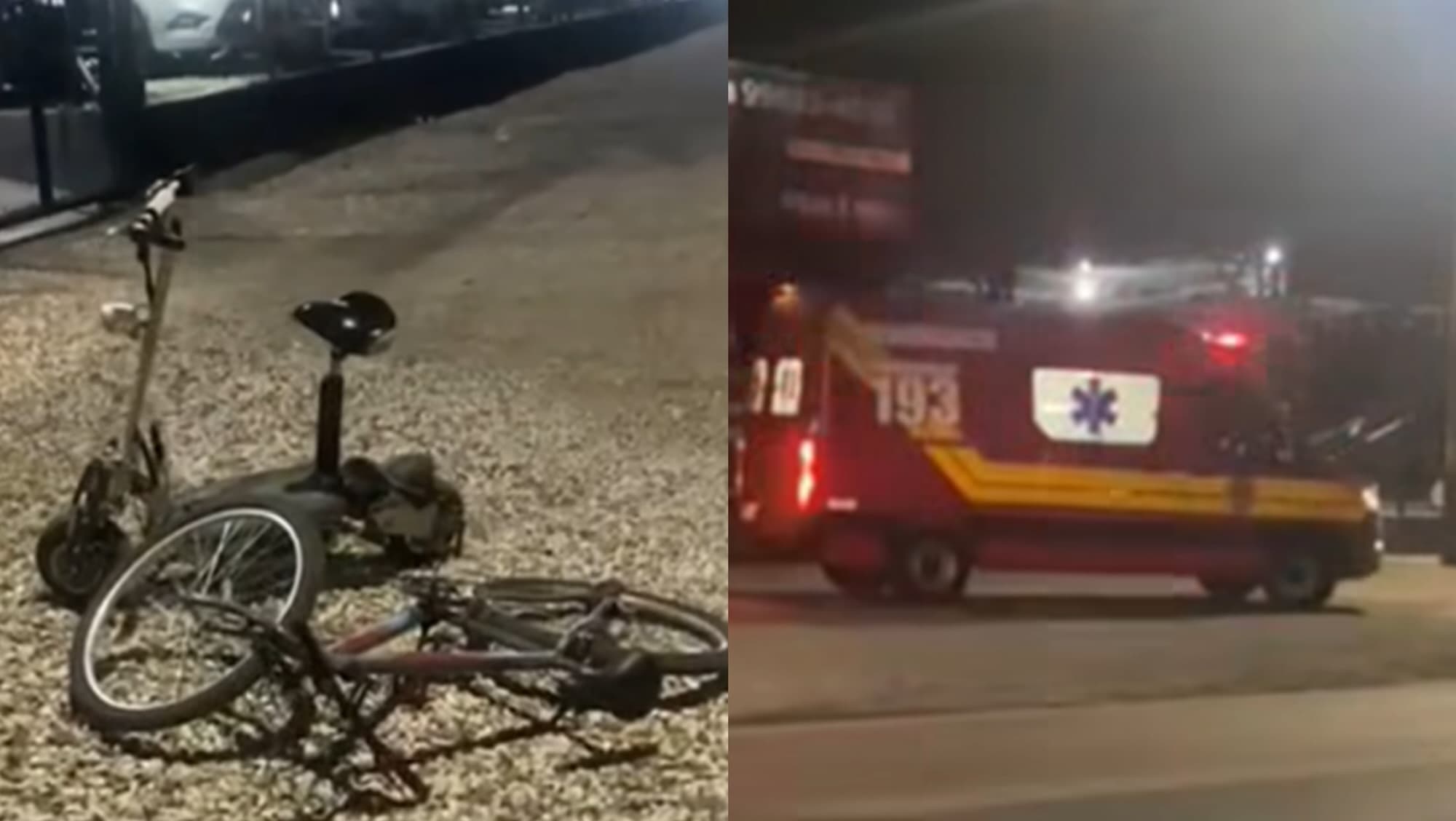 Adolescente de 14 anos sofre acidente com patinete elétrico na SC-410, em São João Batista
