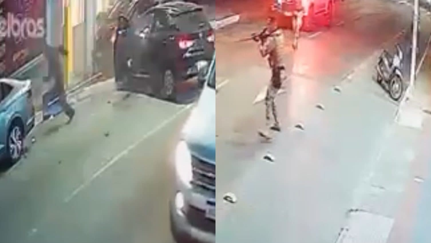 Fuga, confronto e morte: imagens mostram como foi a morte de assaltante em Itajaí