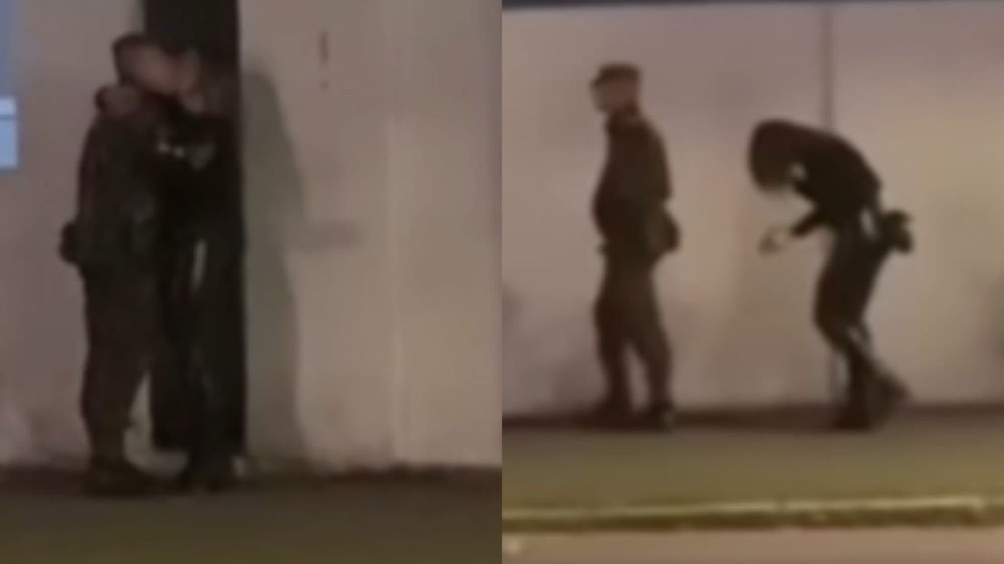 Soldado do Exército é filmado beijando mulher em serviço e gera polêmica em SC