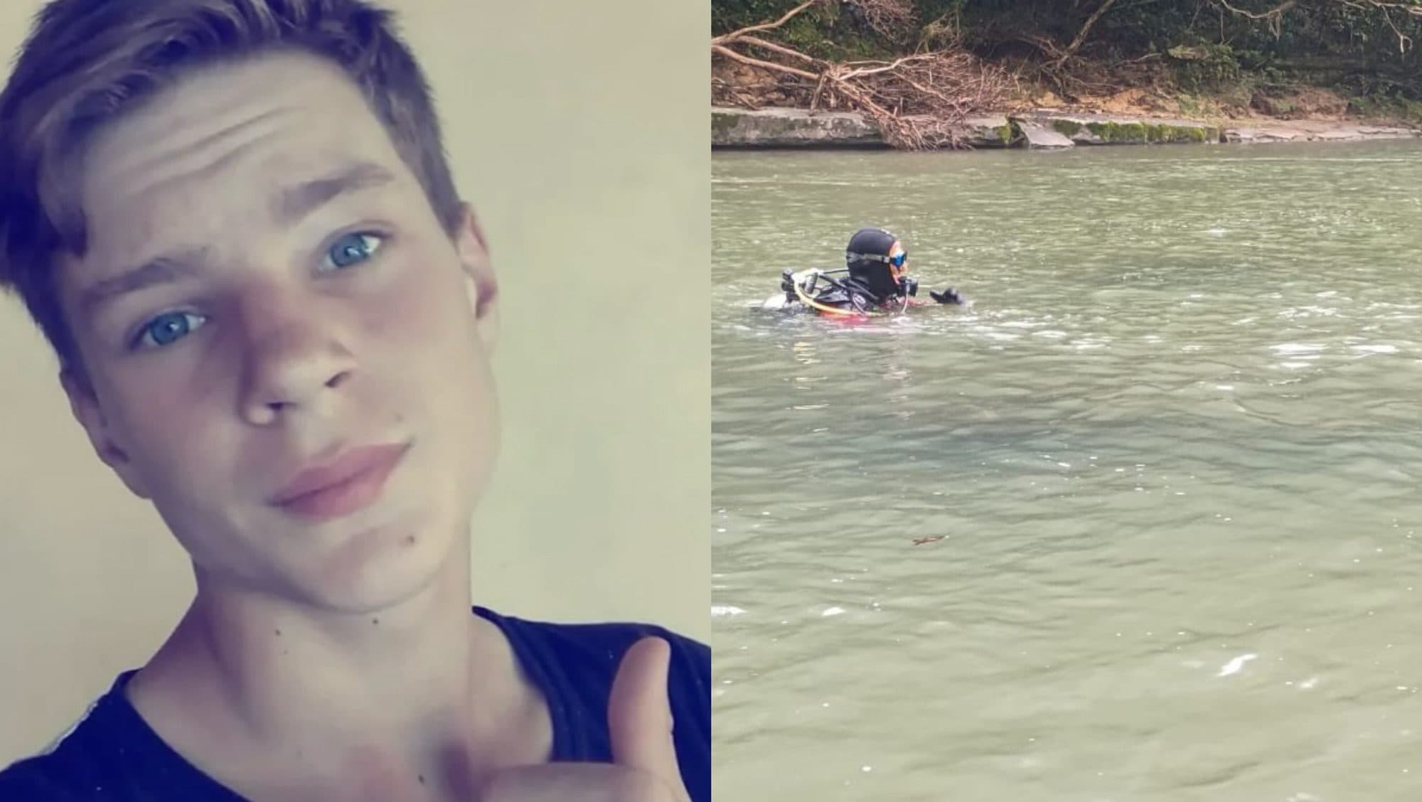 Jovem que desapareceu em rio durante pescaria é encontrado sem vida em SC