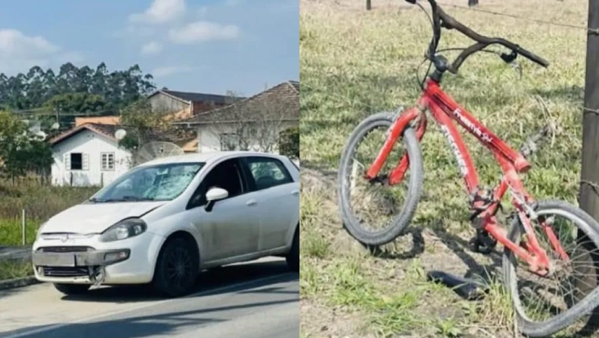 Menina de 12 anos morre após ser atropelada enquanto andava de bicicleta na SC-112