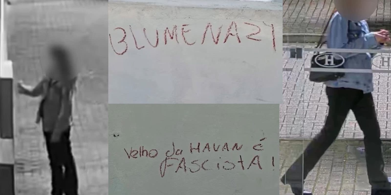 “Blumenazi”: mulher picha castelo da Havan em Blumenau com ataques a Luciano Hang e moradores