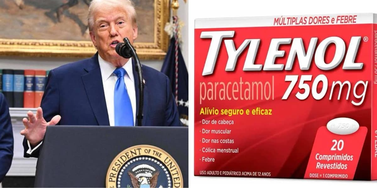 Trump gera polêmica ao alertar que uso de paracetamol na gravidez pode aumentar o risco de autismo