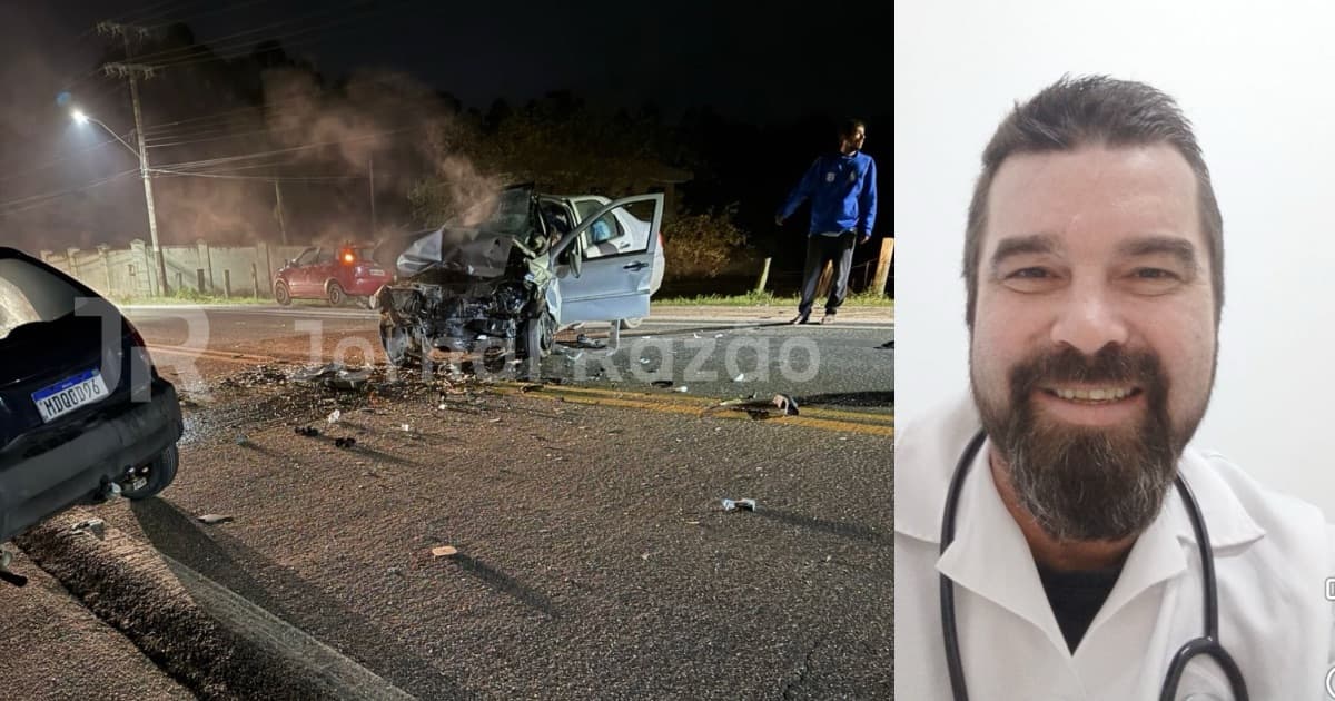 URGENTE: Médico morre em grave acidente na SC-410 em Tijucas