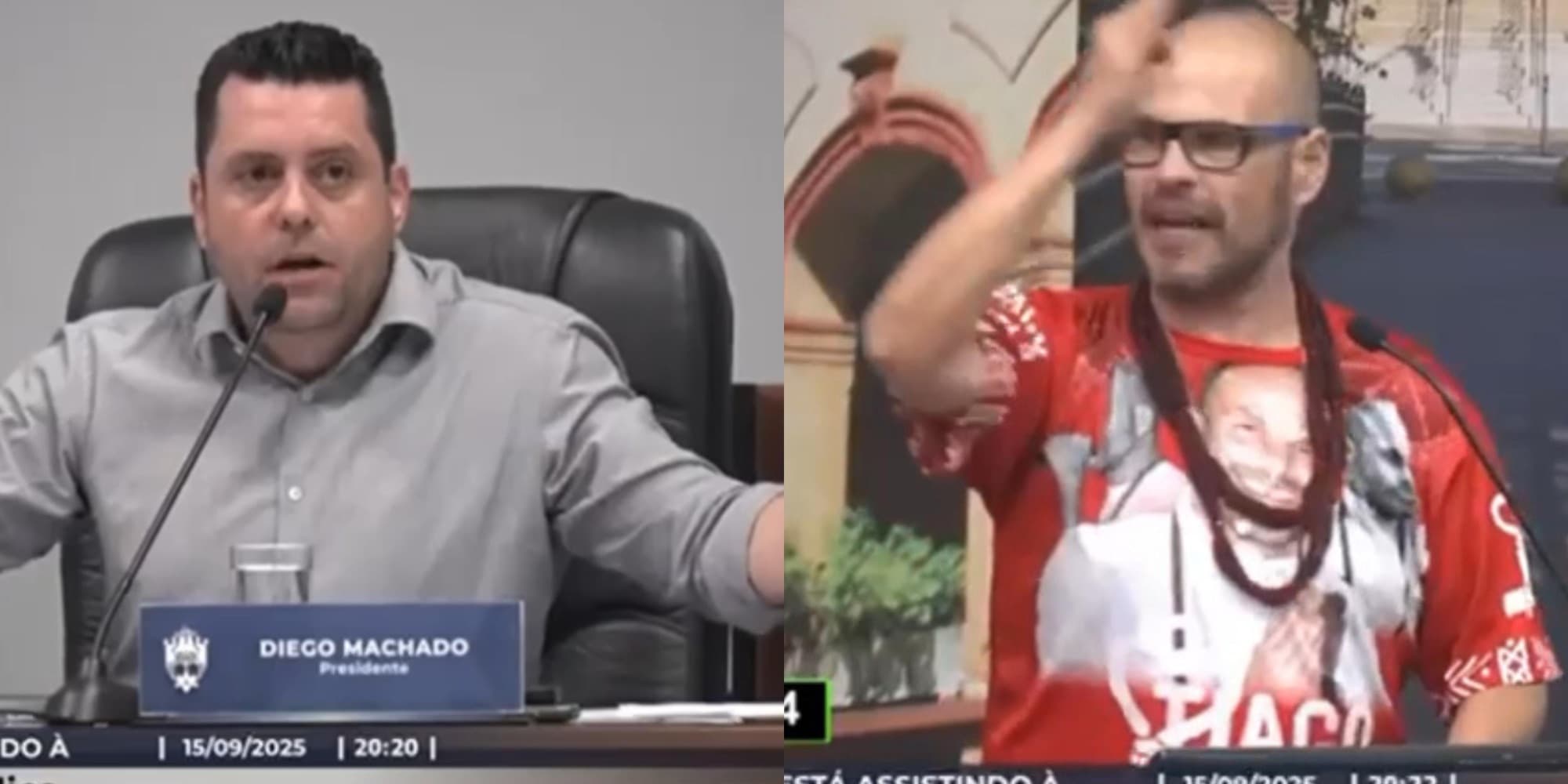 “Fanfarrão!”: Vereador de Joinville reage após ser acusado de racismo por “pai de Santo”