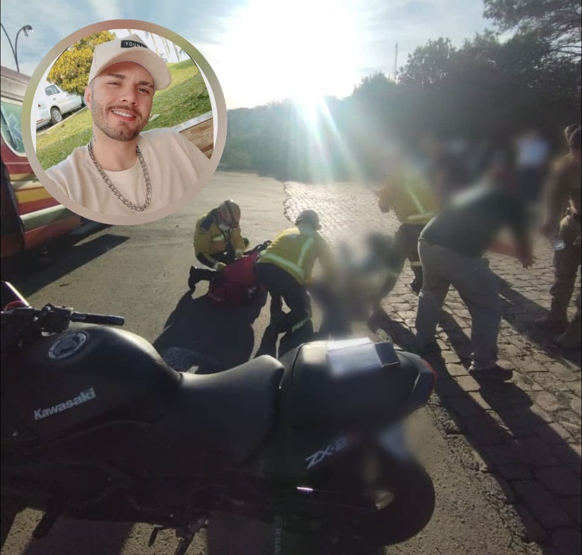 Jovem motociclista morre em grave acidente com caminhão na SC-350