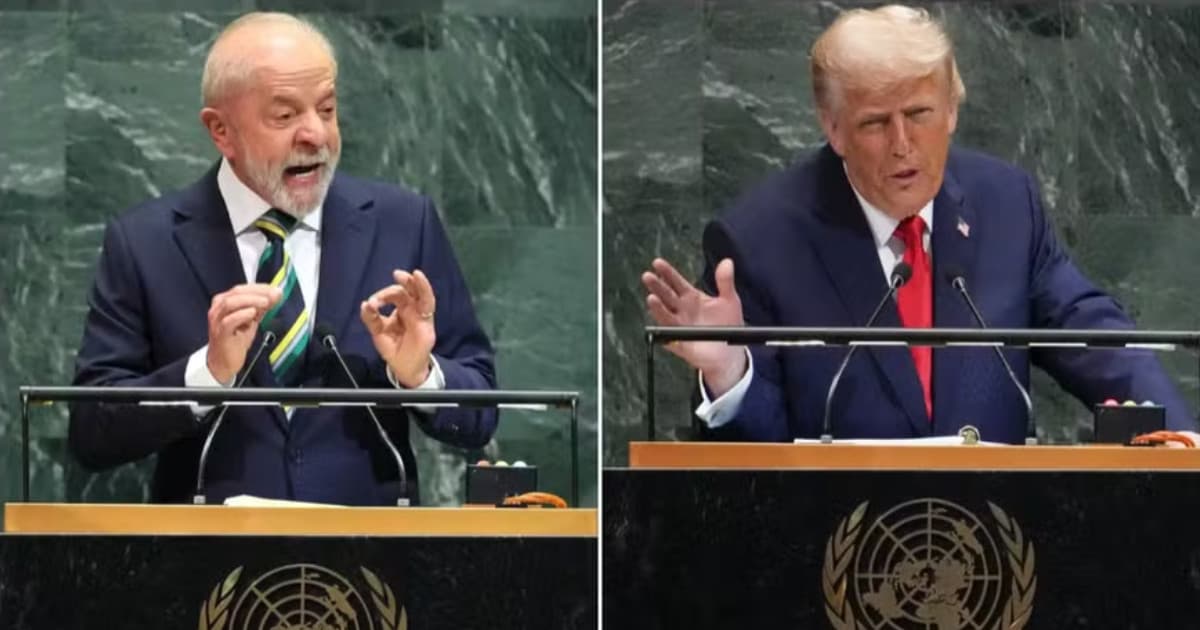 Frente a frente com Lula, Trump diz que Brasil “vai muito mal”, mas cita “química” com o petista