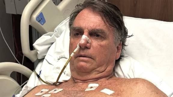 Bolsonaro passa mal e é levado às pressas para hospital em Brasília