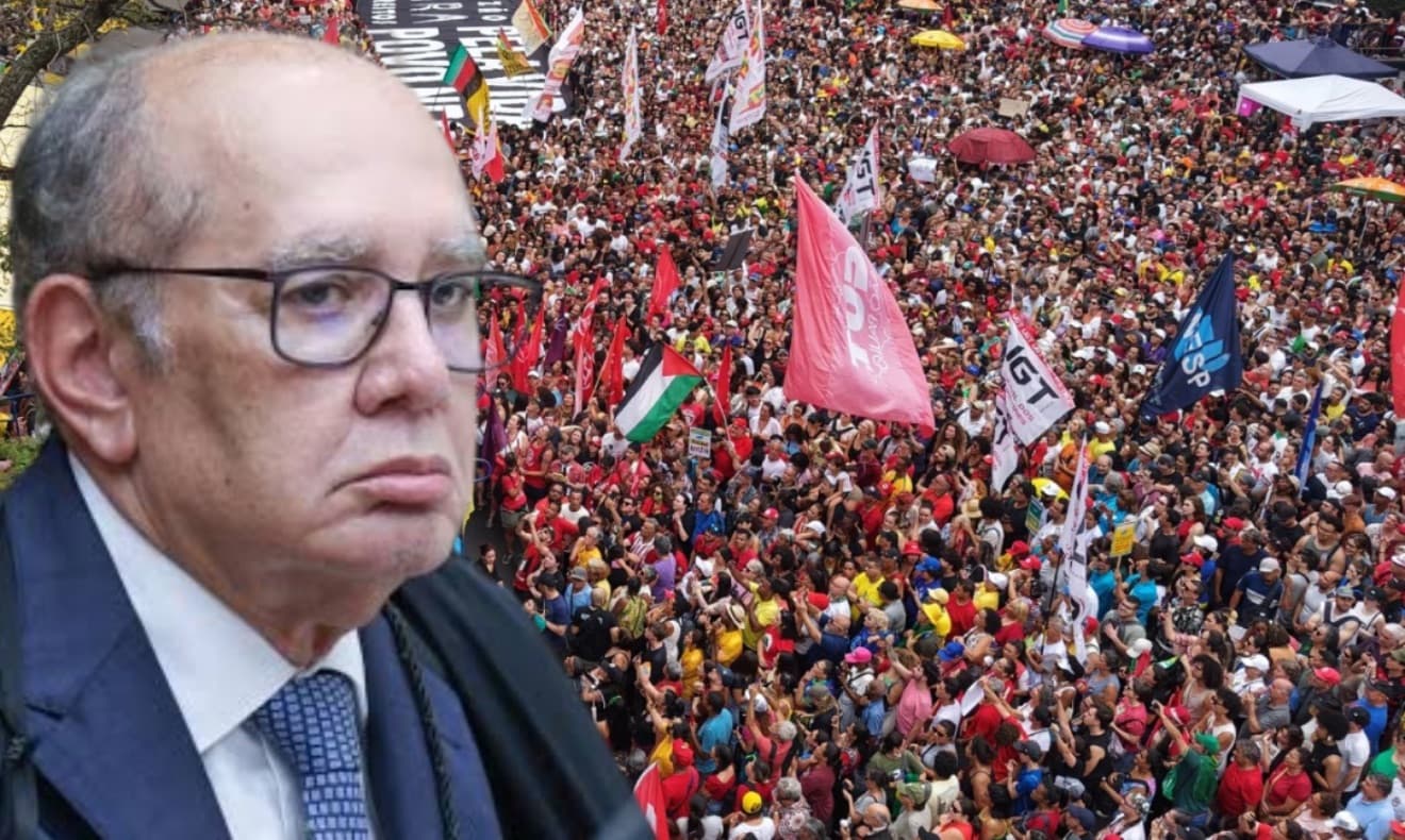 Gilmar Mendes diz que STF está “protegendo o Brasil” e parabeniza manifestações da esquerda