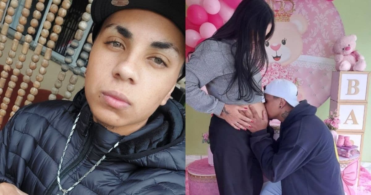“Eu e a nossa menina vamos amar você para sempre”, diz esposa de jovem morto em acidente em SC
