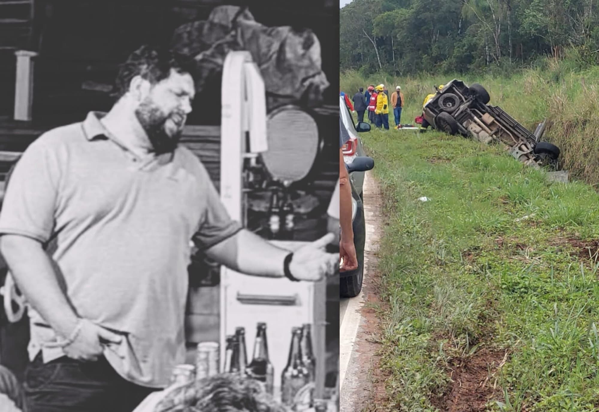 Advogado morre em grave acidente após veículo capotar em SC